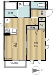 カーサ　クレアの物件間取画像